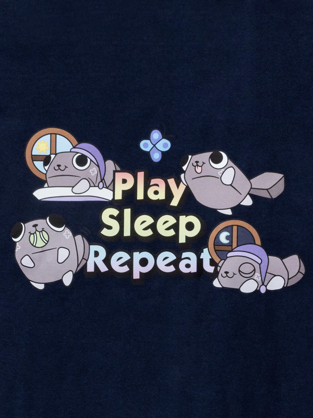 Pebble Play Sleep Repeat Tee - Image 3