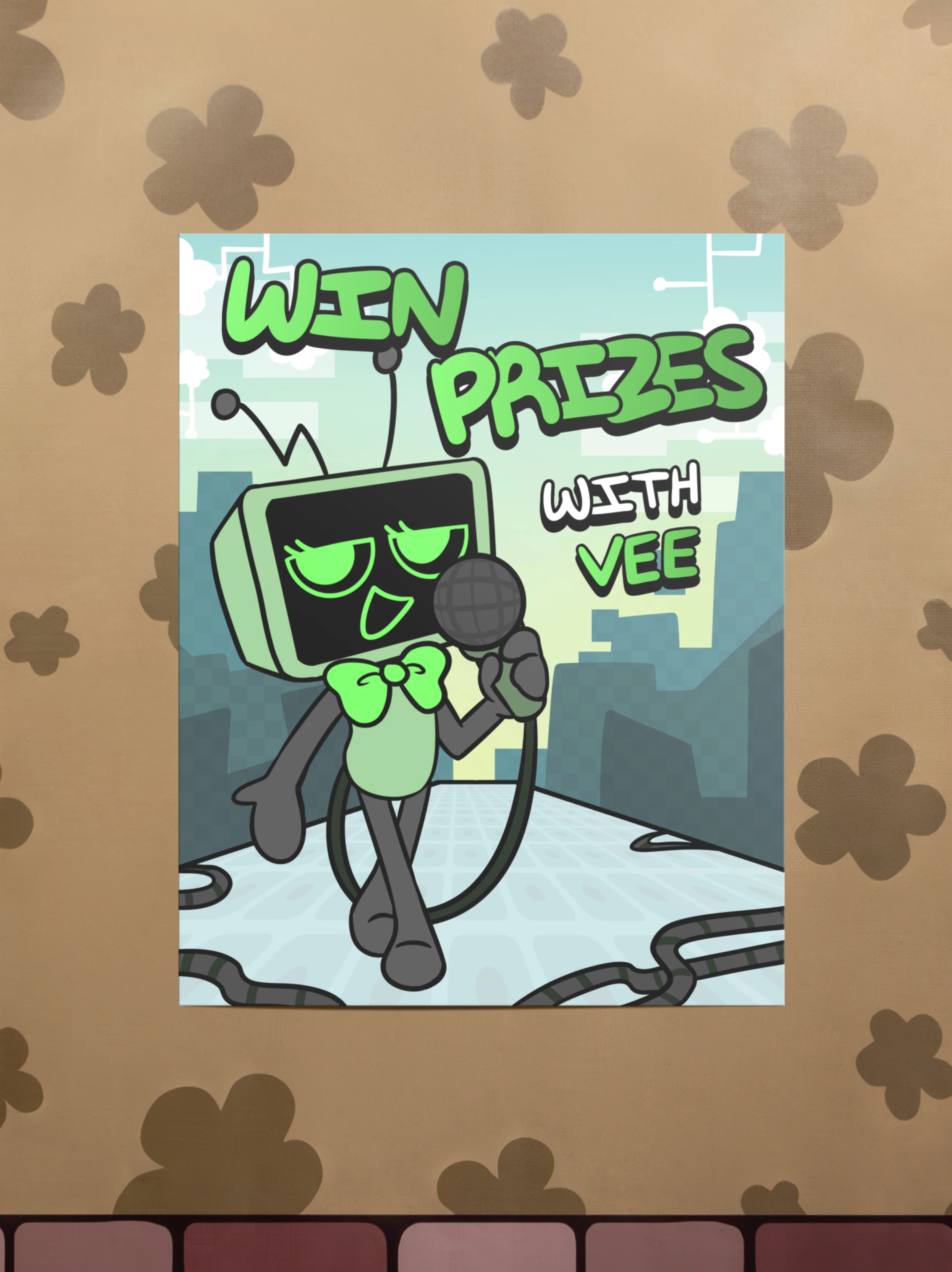Vee 11” x 14” Poster