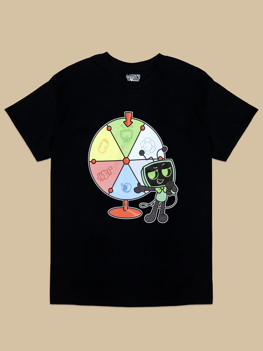 Vee Black Tee - Image 3